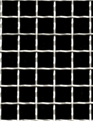 decorative crimped grille 10x10x1.2 stainless